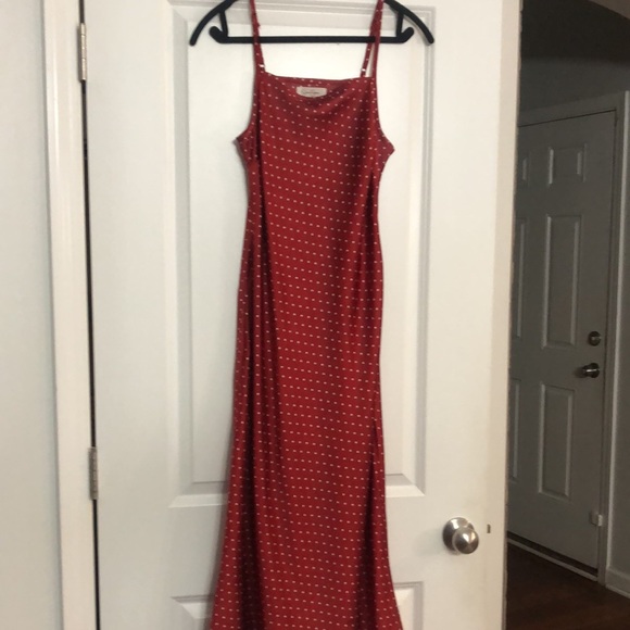 Sexy Red Slip Dress - Picture 2 of 4
